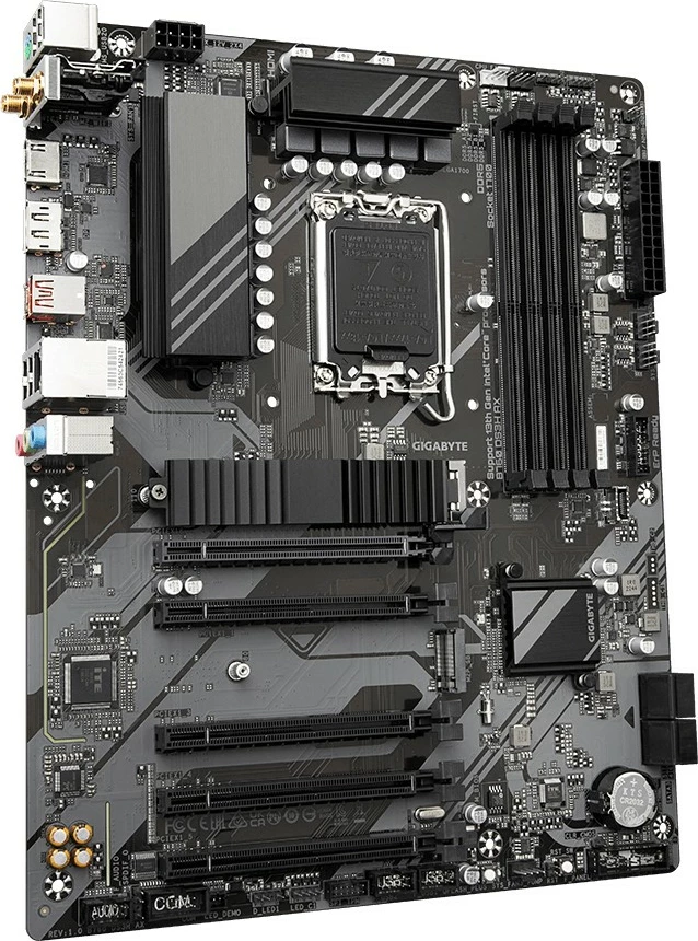 Pllakë amë Gigabyte GA-B760 DS3H AX, Socket 1700, DDR4, ATX, e zezë