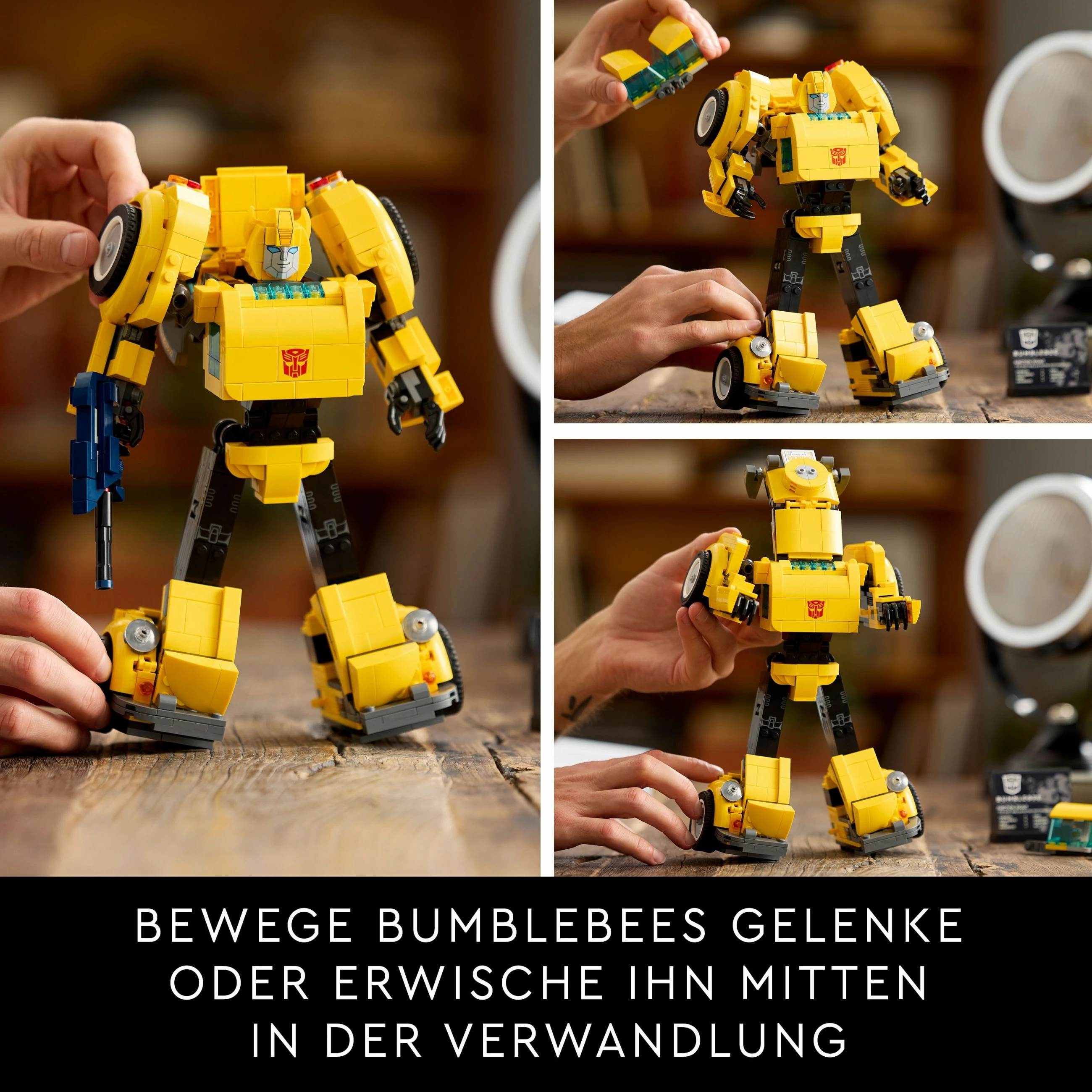 Set ndërtimi LEGO Bumblebee, 950 pjesë, shumëngjyrësh