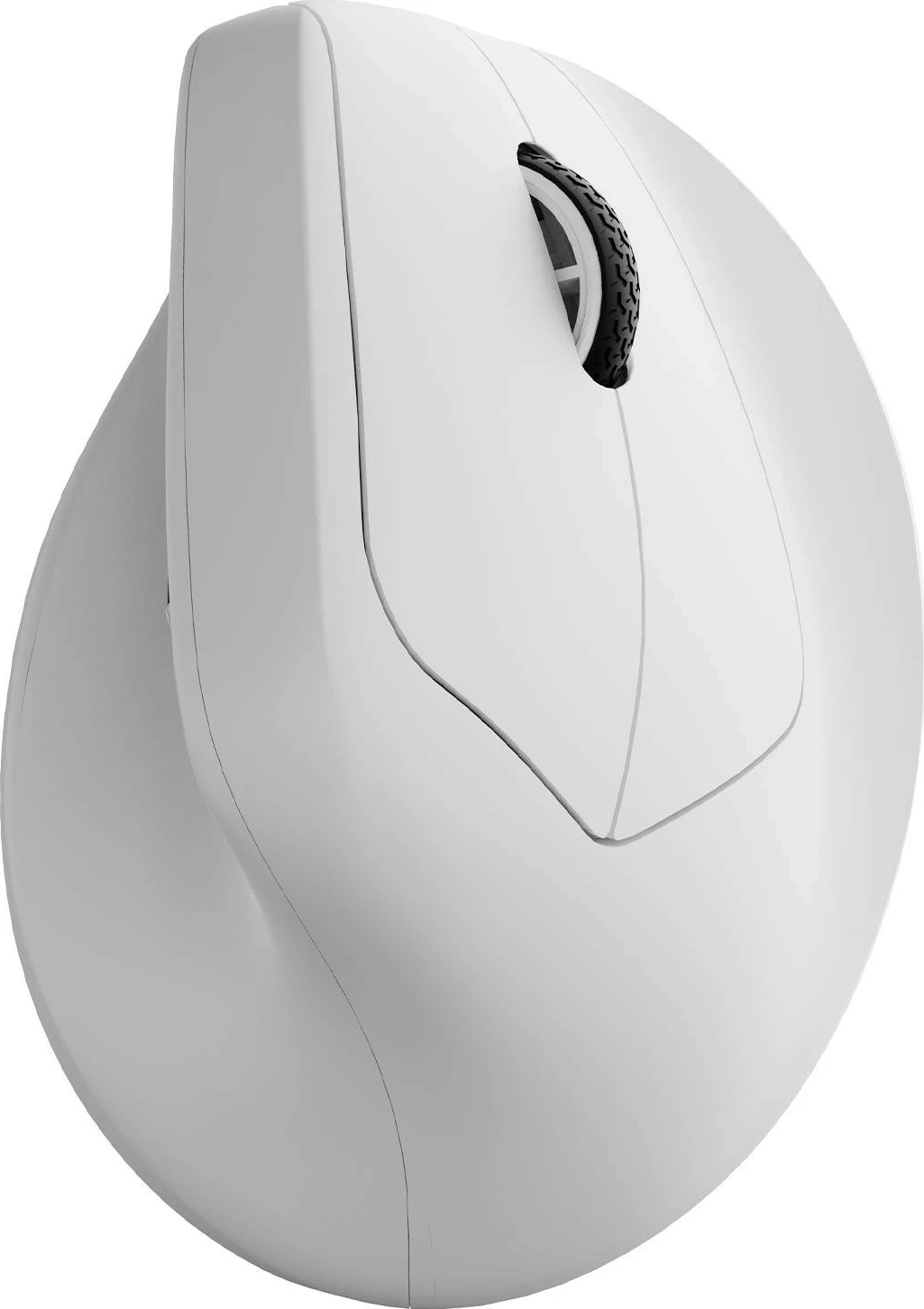 Maus vertikal Keychron M5, wireless/Bluetooth 2.4GHz, PixArt 3311, 12000 DPI, 1000Hz, i bardhë