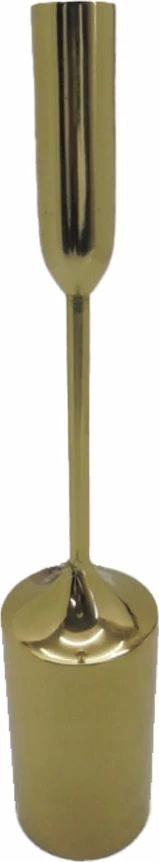 Mbajtëse qiriri ARIA, alumin, ngjyrë ari, 8x8x40 cm