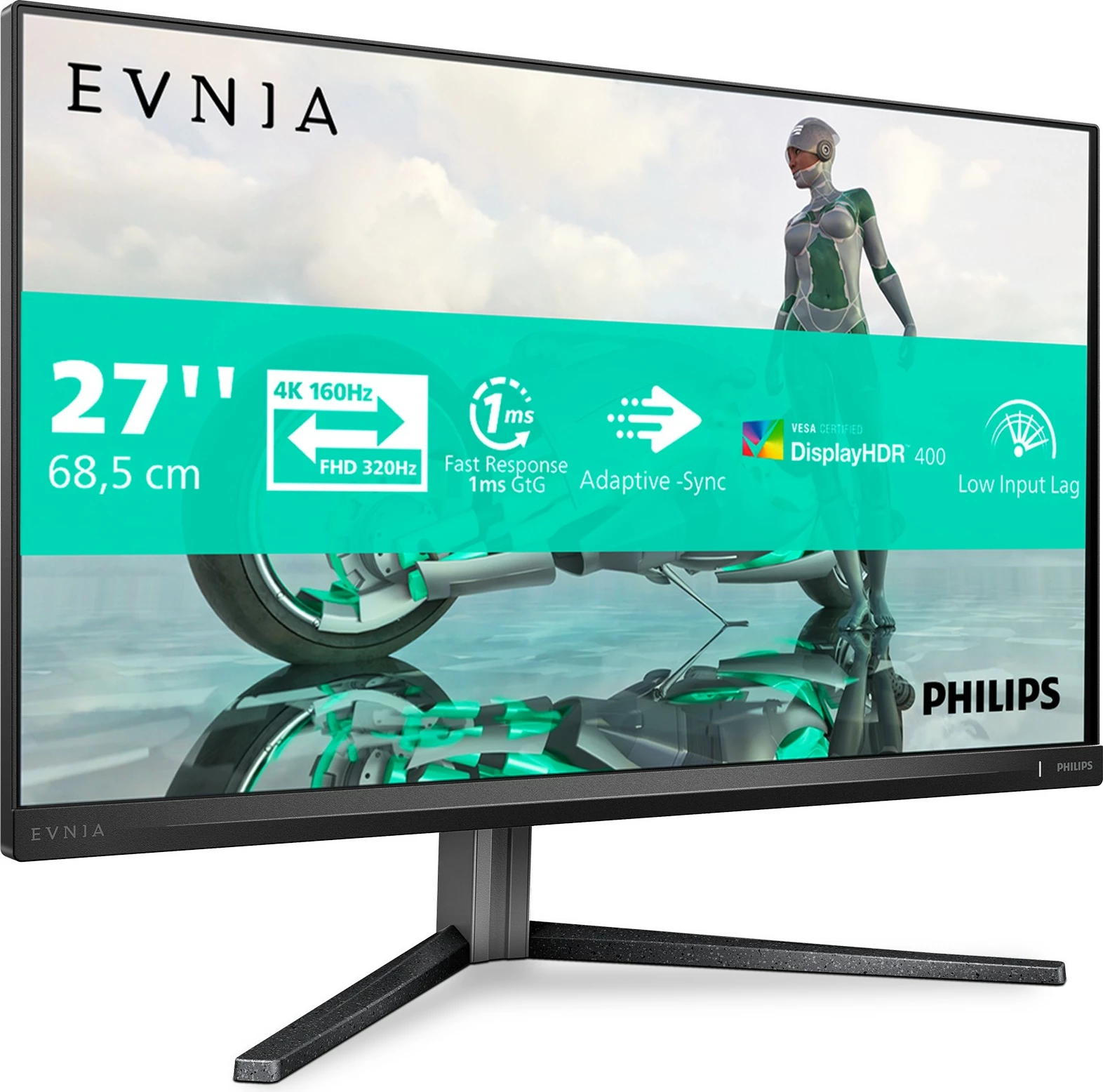 Monitor Philips 27M2N3800A/00, 27 inç, QHD 2560x1440, 0.5ms, 2xHDMI, DP, USB