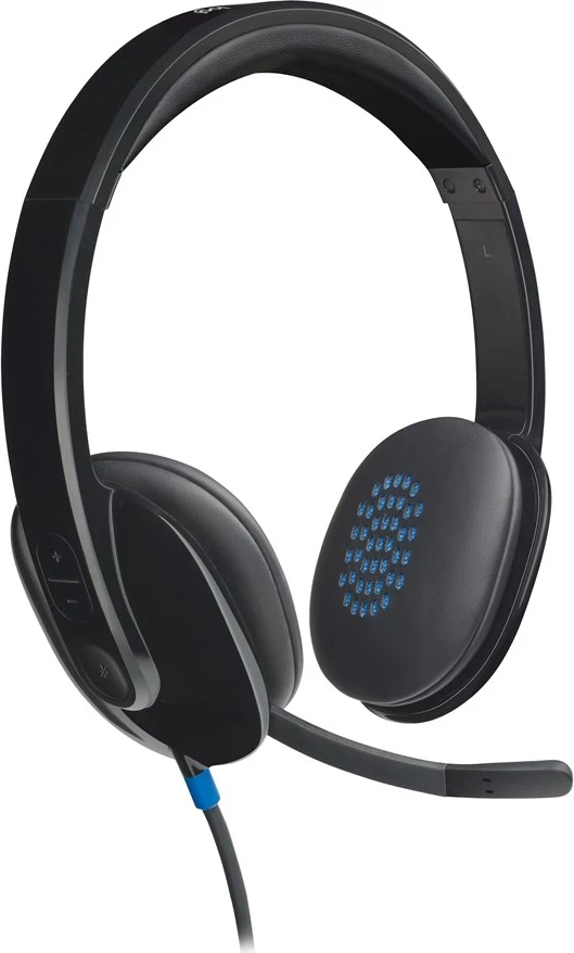 Kufje Logitech H540, USB, të zeza
