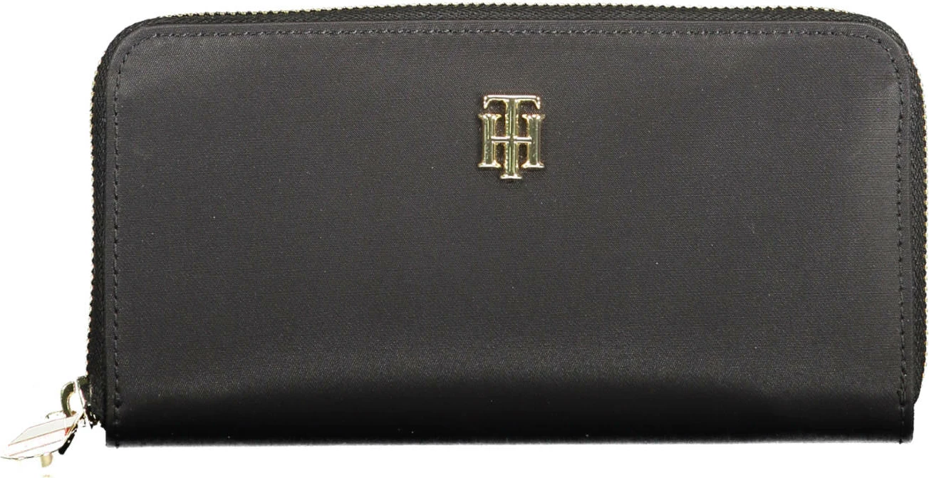 Portofol për femra TOMMY HILFIGER, e zezë