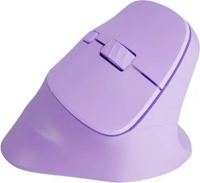Maus vertikal pa kabllo Natec Crake 2, 6 butona, Bluetooth/2.4GHz, lavender