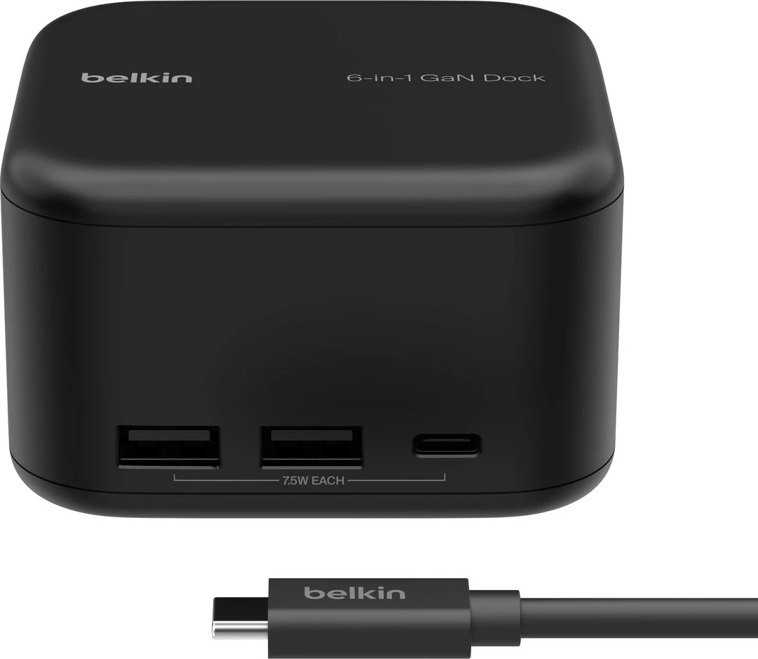 Dok stacion Belkin INC018vfBK, USB-C, 96W, 4K, Ethernet, i zi