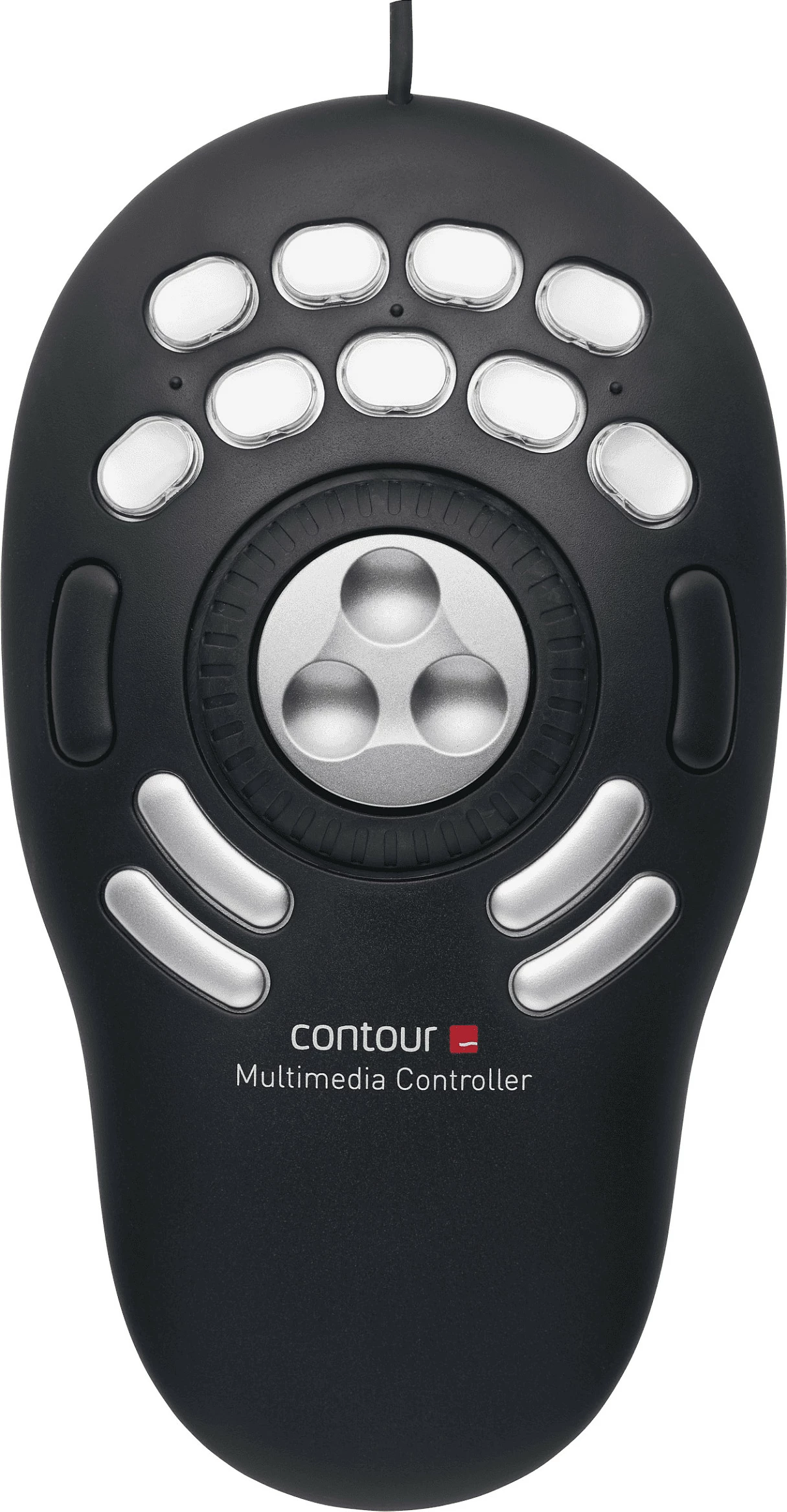Maus Contour Design Multimedia Controller Pro V2, me kabllo, ambidekster, i zi