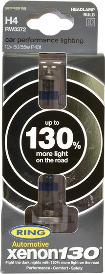 Lampa H4 12v Xenon130%