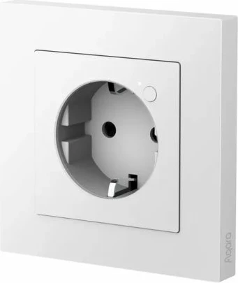Prizë smart muri Aqara Wall Outlet H2 EU WP-P01D, Zigbee, 16A, e bardhë, 1 copë