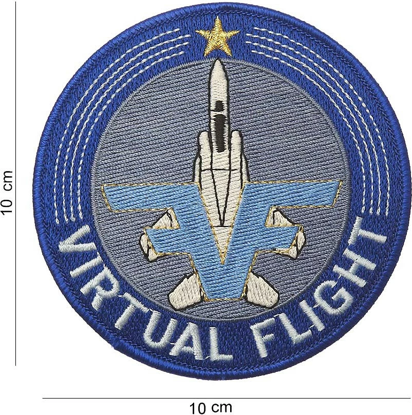 Emblema pëlhure Fostex Garments Patch virtual flight #4022