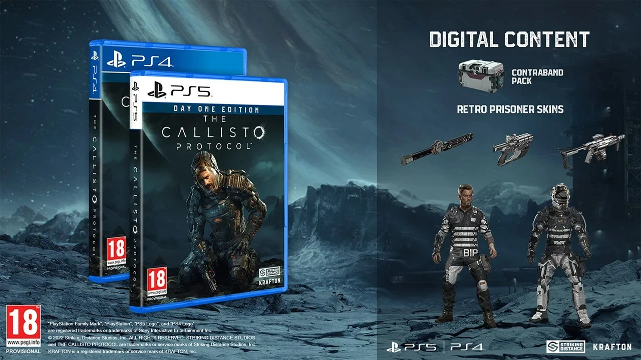 Lojë PS4 Skybound Games The Callisto Protocol Day One Edition