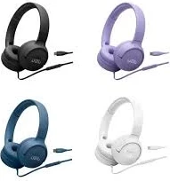 Kufje JBL Tune 520C me kabllo USB-C, Hi-Res, mikrofon/remote, të bardha