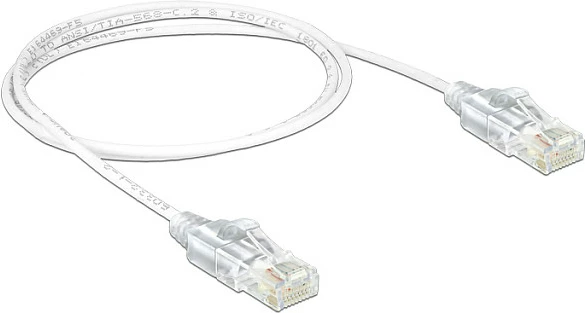 Kablë rrjeti DeLOCK 83781, Cat6 RJ45, 1 m, UTP, e bardhë