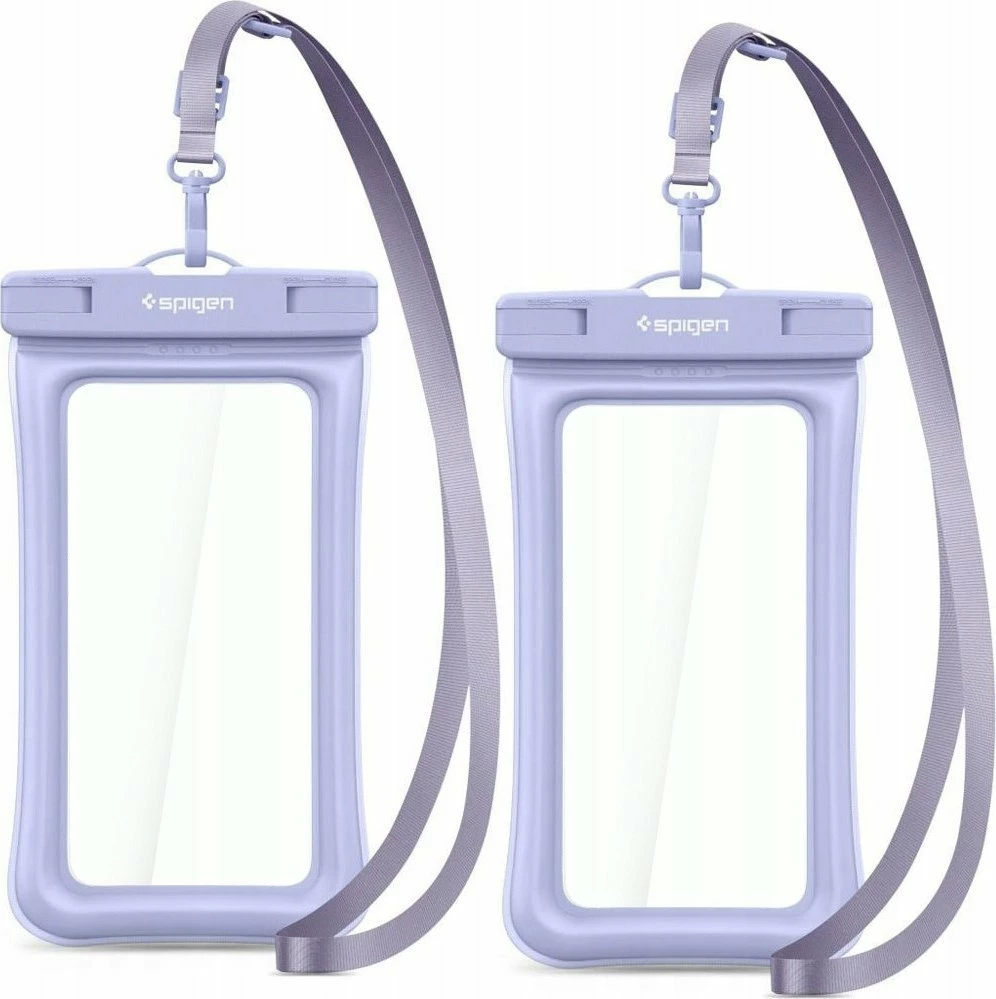 Mbështjellës i papërshkueshëm nga uji për Celular Spigen Aqua Shield A610, deri 6.9\", IPX8, aqua blue, set 2 copë