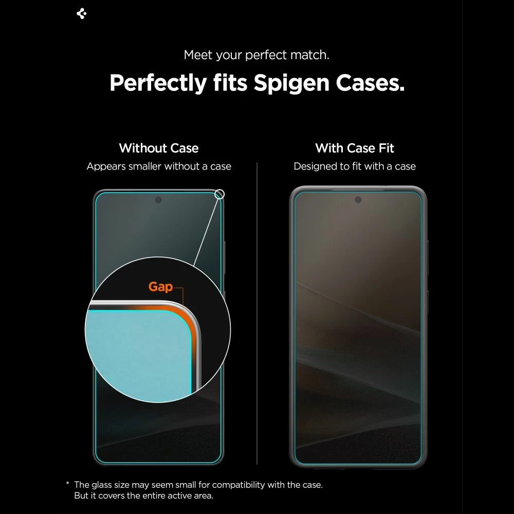 Xham mbrojtës privatësie Spigen Glas.TR EZ Fit Pro HD për Samsung Galaxy S26, 1 pack