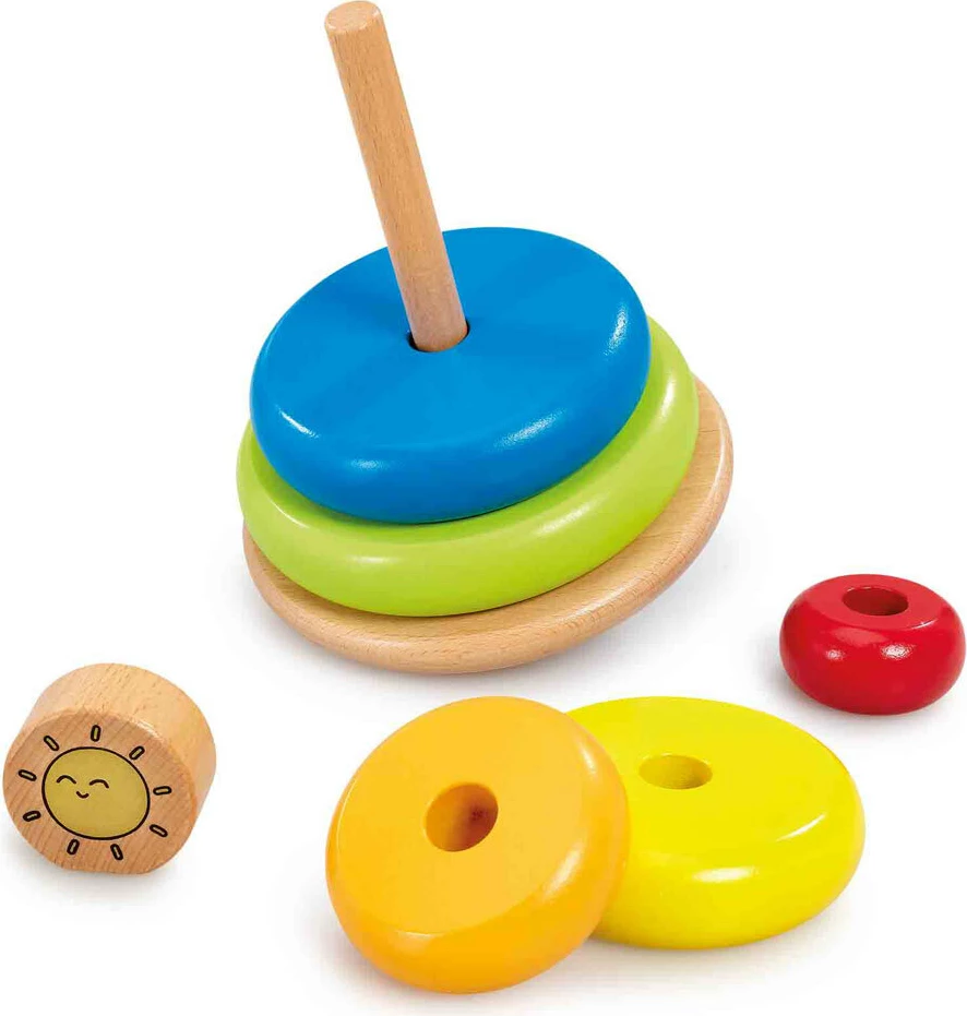 Early Learning Centre Wooden Stacking Rings