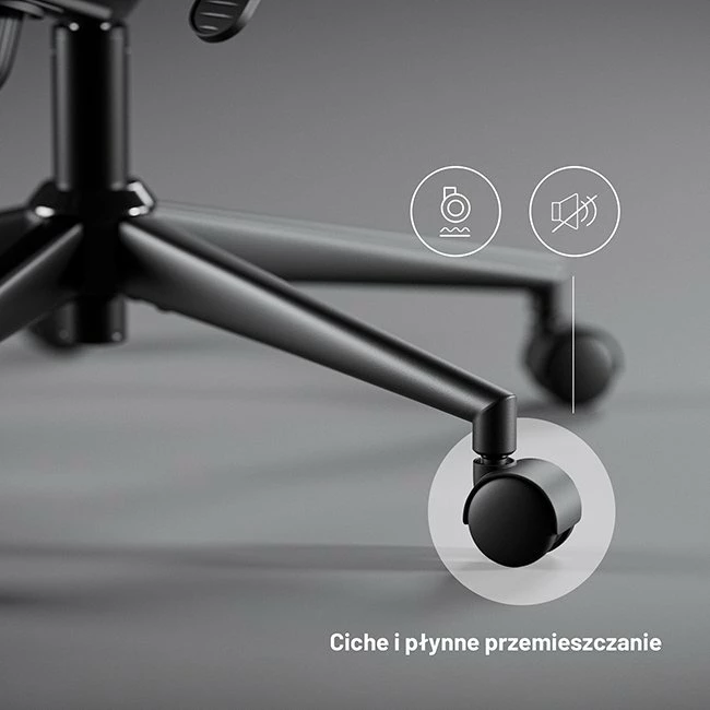 Karrige zyre ergonomike Diablo Chairs V-Light, mbështetje lumbare dinamike, 3D armrests, deri 110 kg, e zezë