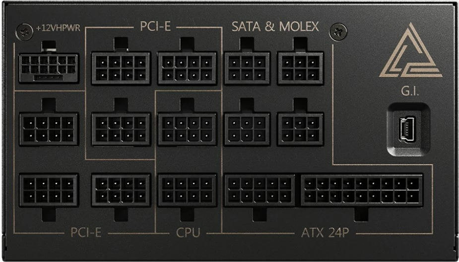 Furnizues i energjisë MSI MEG AI1300P PCIE5, 1300 W, ATX, i zi