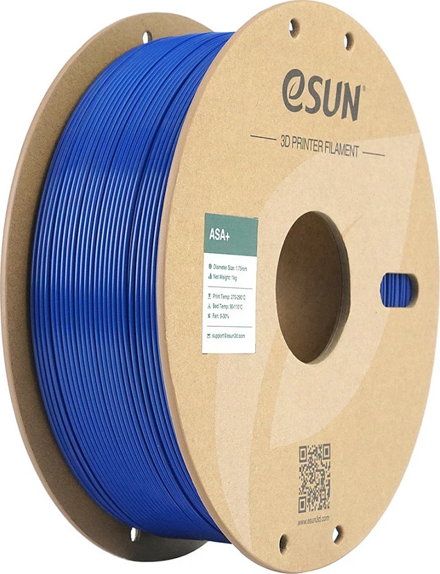 Filament 3D eSun ASA+, 1.75mm, 1kg, Blu