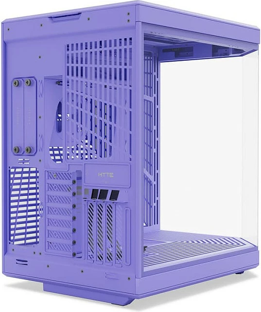 Kasë HYTE Y70 Taro Milk, Midi Tower, ATX/EATX/ITX/micro ATX, xham i temperuar, USB-C, vjollcë