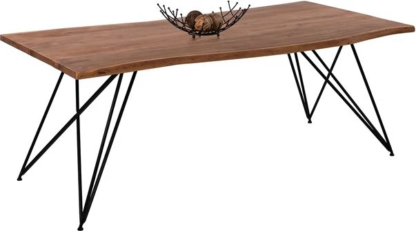 Tavolinë ngrënieje Rio FH8181 dru akacie masiv 200Χ96Χ76Η