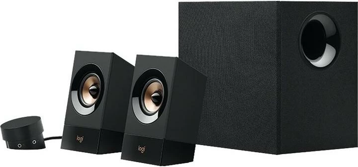 Altoparlantë Logitech Z533, sistem 2.1, 60W RMS, subwoofer, lidhje 3.5mm & RCA, kontroll me kabllo, e zezë