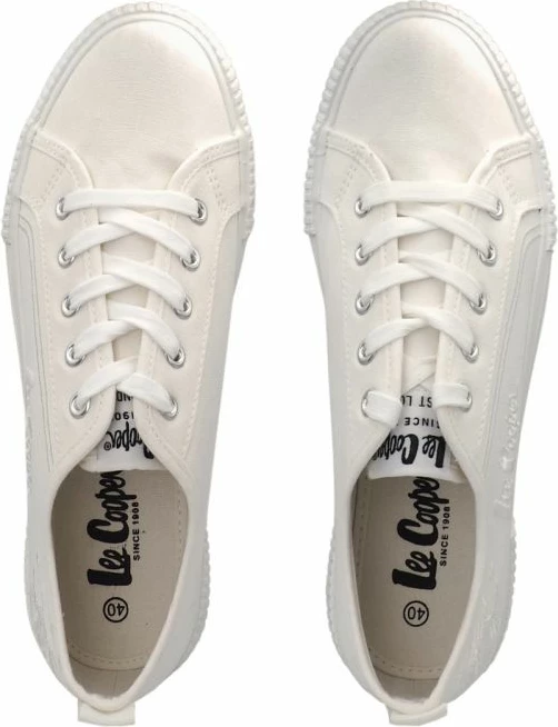 Këpucë për femra Lee Cooper, të bardha