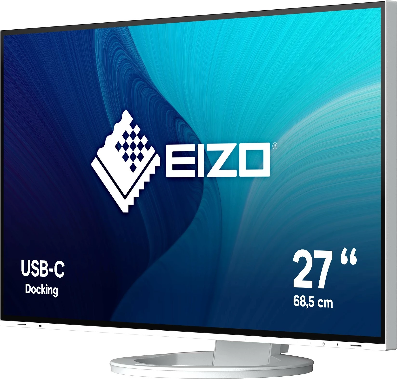 Monitor EIZO FlexScan EV2781-WT, 27", WQHD, LED, Bardhë