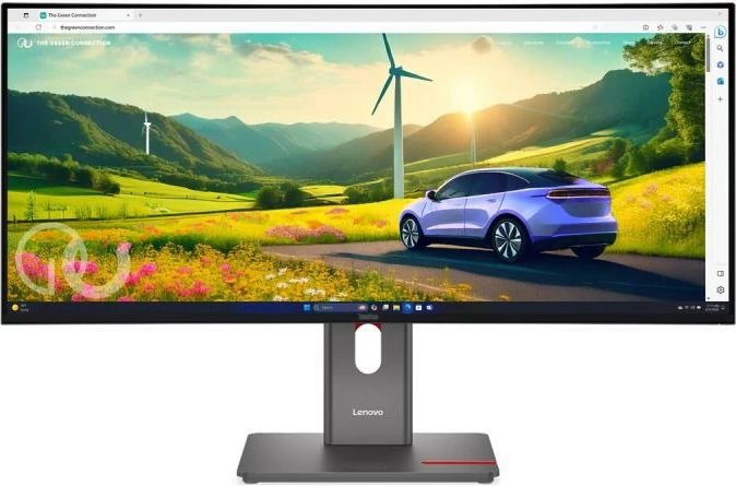 Monitor Lenovo ThinkVision P34WD-40 64ADGAT1EU 32" TFT/LCD me funksion kalibrimi, Gold/Black