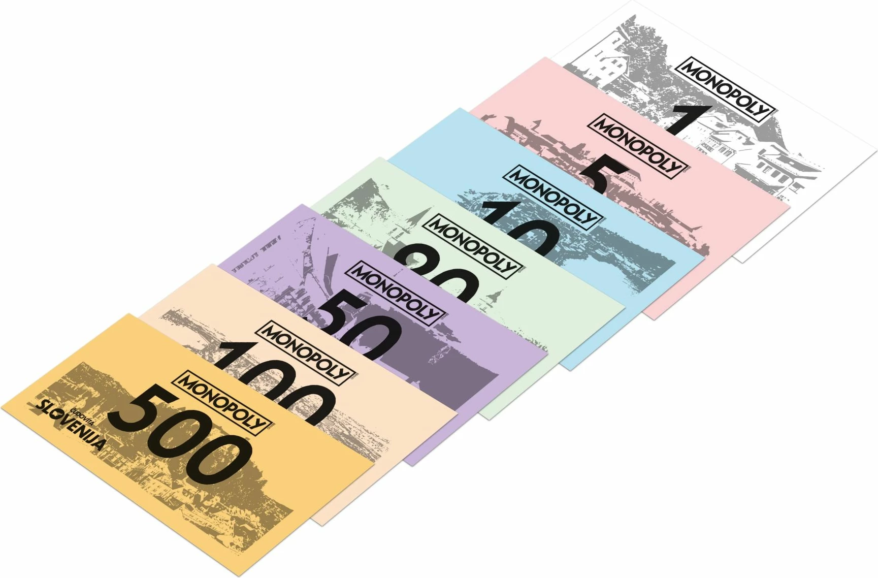 Lojë tavoline Winning Moves Monopoly Čudovita Slovenija, 8+, set 1 copë