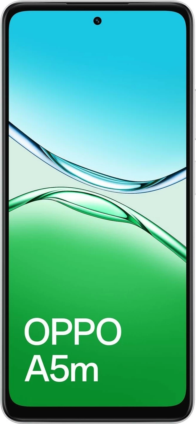 Celular OPPO A5m 8/256GB bardhë