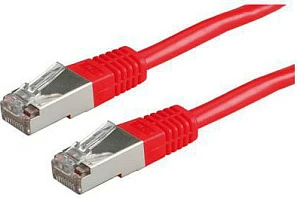 Kabllo rrjeti ROLINE Cat.6 S/FTP Patch Cord, 1.0m, e kuqe