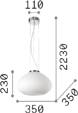 Llamba varëse Plisse' sp1 d35