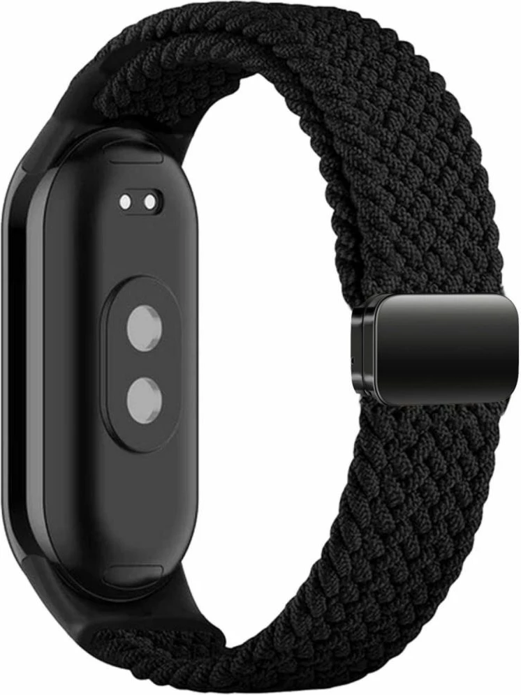 Rrip najloni Tech-Protect NylonMag për Xiaomi Smart Band 8/9/NFC, i zi