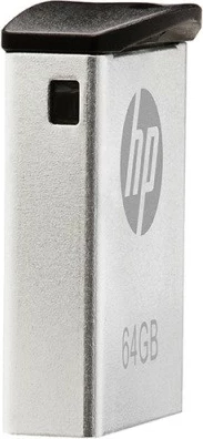 Pendrive HP HPFD222W-64, 64GB, USB 2.0, zi/argjendtë