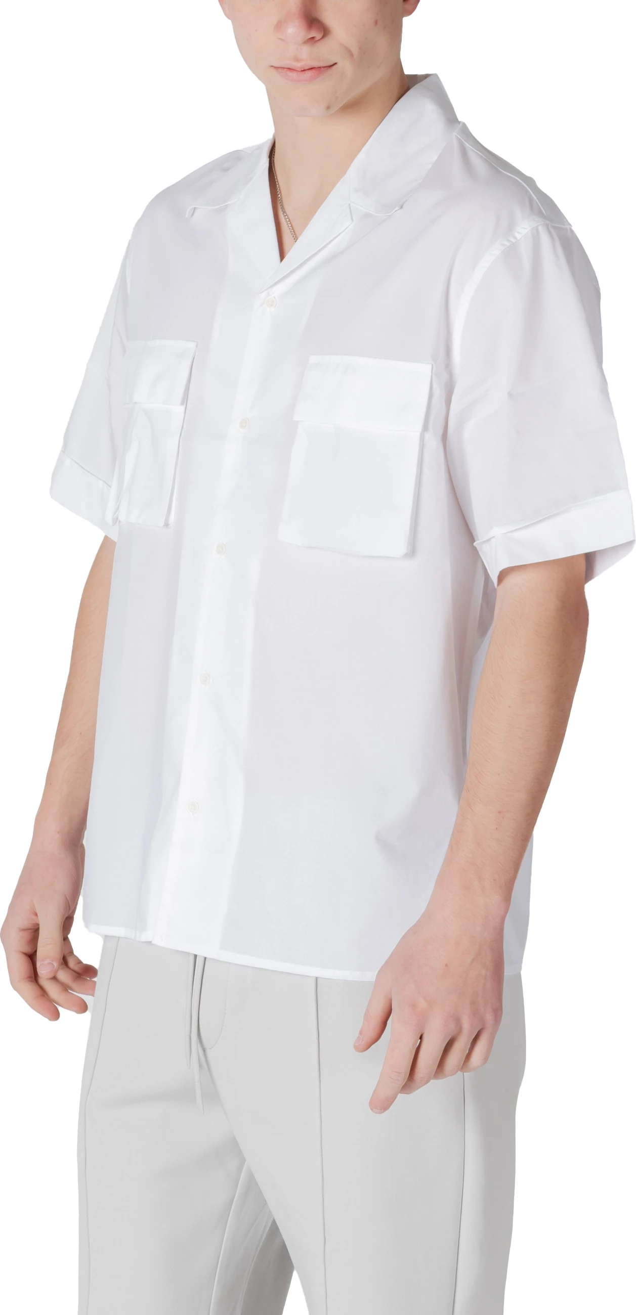 Këmishë për meshkuj Antony Morato Granada MMSS00185-FA400098, e bardhë [Madhësia: XS]