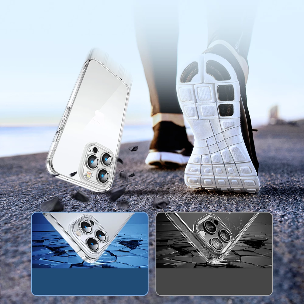 Mbështjellës Joyroom JR-14D3 për iPhone 14 Plus, transparent