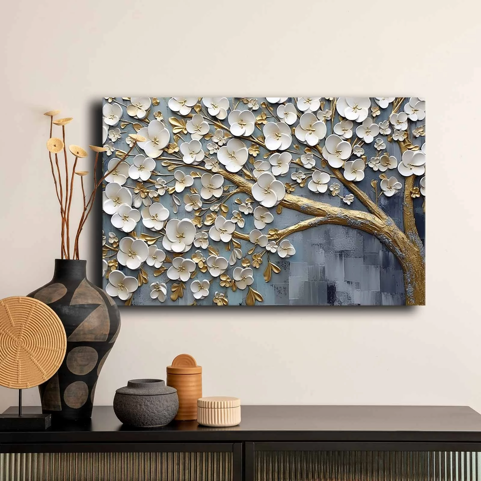 Pikturë dekorative në kanavacë, shumëngjyrëshe, 45x70cm, 4570GSC-003