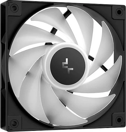 Ftohës ajri Deepcool AG500 Black ARGB V2, 120mm, me ndriçim LED, i zi