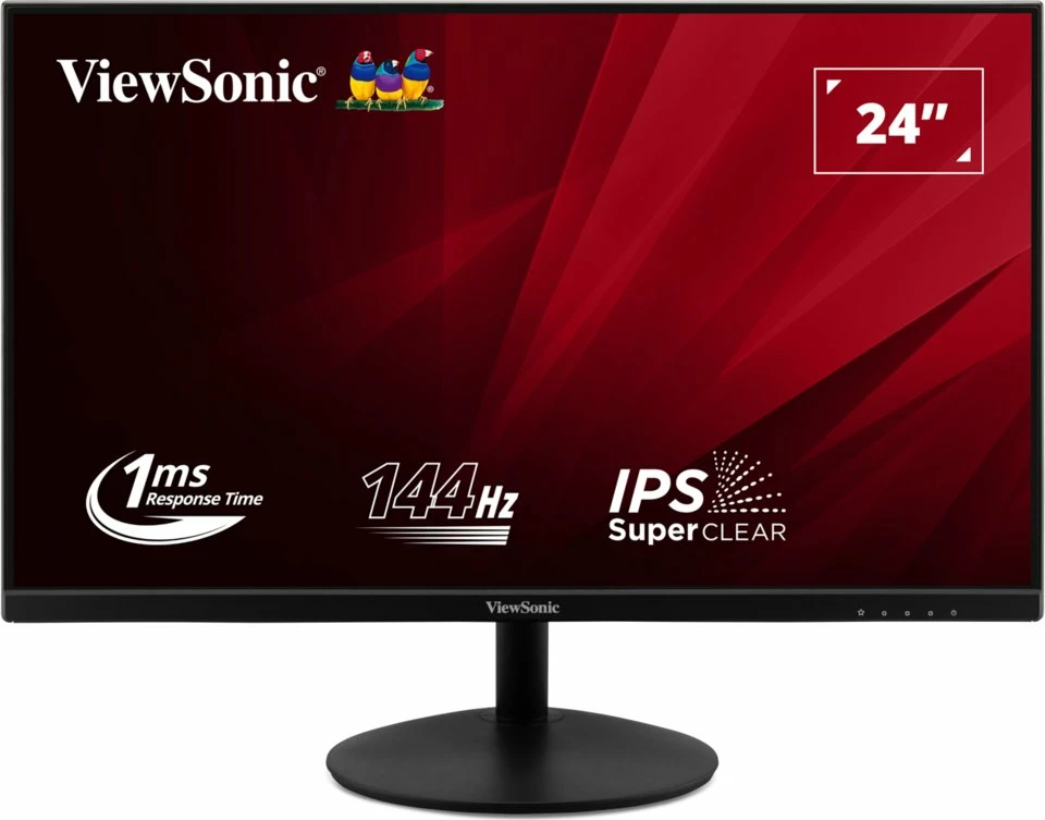 Monitor ViewSonic VA24E2-H 24\" Full HD IPS 144Hz 1ms HDMI/VGA, i zi
