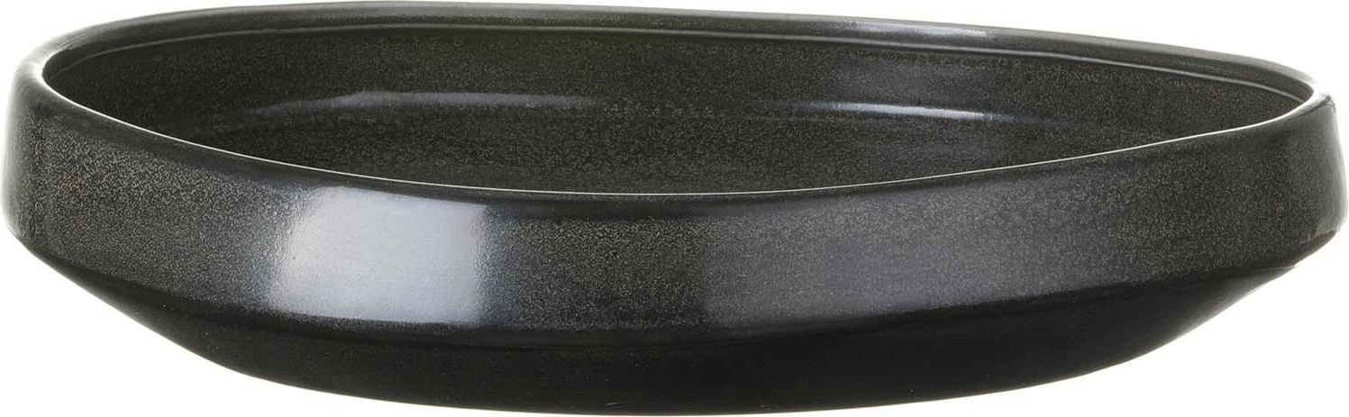 Pjatë gourmet Fine Dine Onyx 200 mm, set 3 copë, e zezë