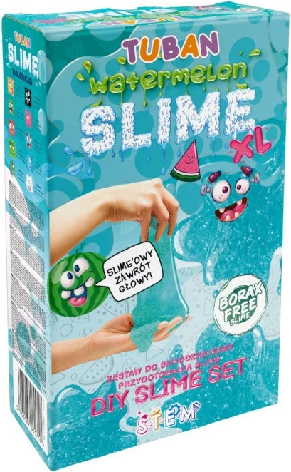 Set slime TUBAN TU3171, XL, aromë shalqiri, turkuaz