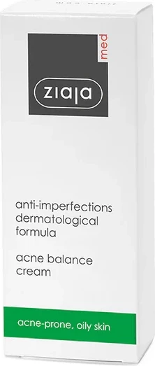 Kremë kundër Akneve Ziaja Med 50ml