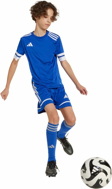 Shorce për fëmijë adidas, blu [Madhësia: 176 cm]