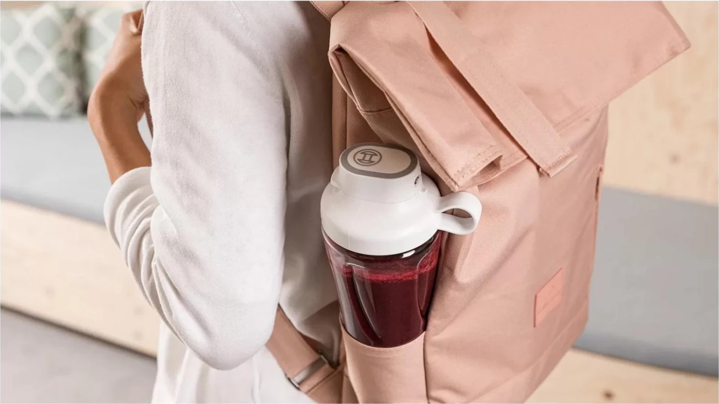 Blender Bosch MMB 2111T, 800ml, USB-C, ngjyrë argjendi