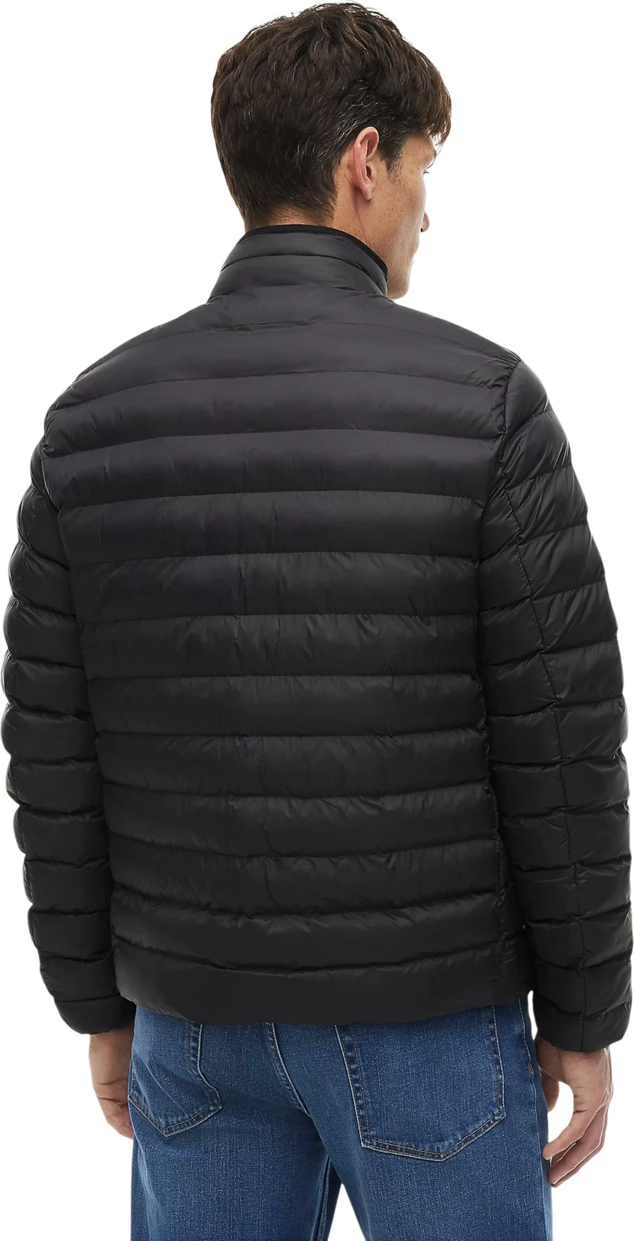 Jakne e pupluar për meshkuj Tommy Hilfiger Jeans DM0DM20658, e zezë [Madhësia: M]