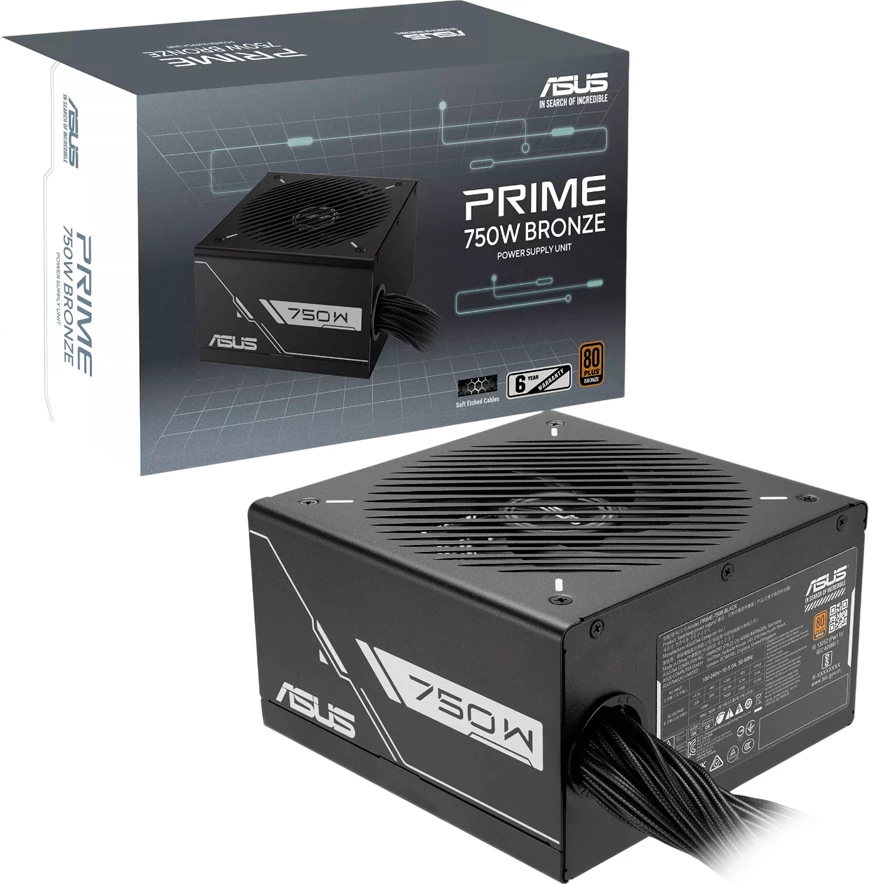 Furnizues rryme ASUS Prime 750W, 80 Plus Bronze, ATX, jo-modular, i zi