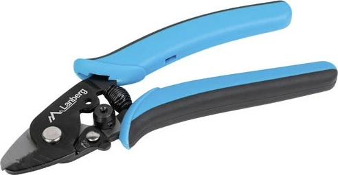 zhveshës izolimi për kabllo fibër optike Lanberg NT-0105, 3 hapje, zezë/blu