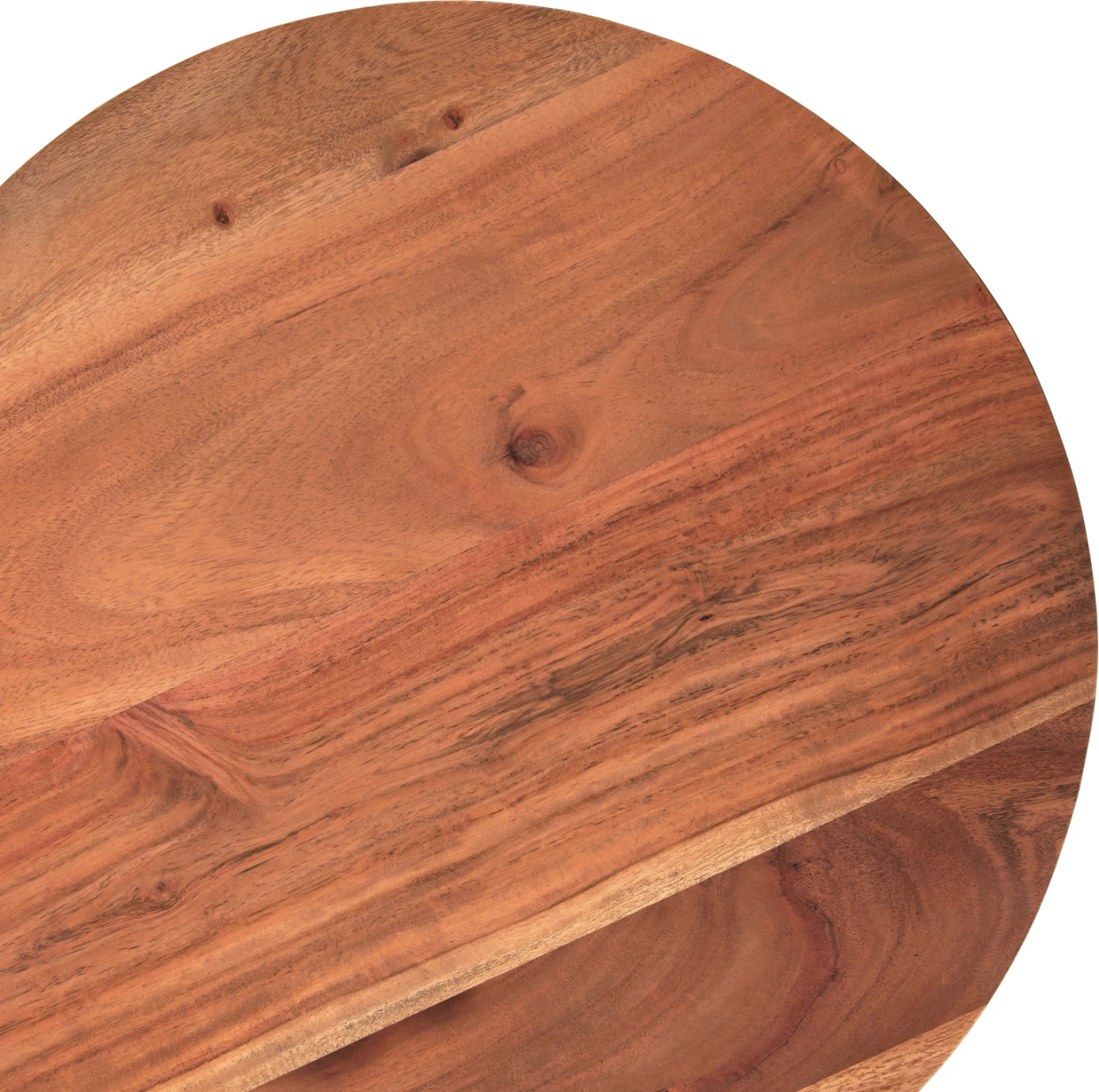 Tavolinë ndihmëse rrethore, ngjyrë natyrale, FH9698, Φ45x44H cm