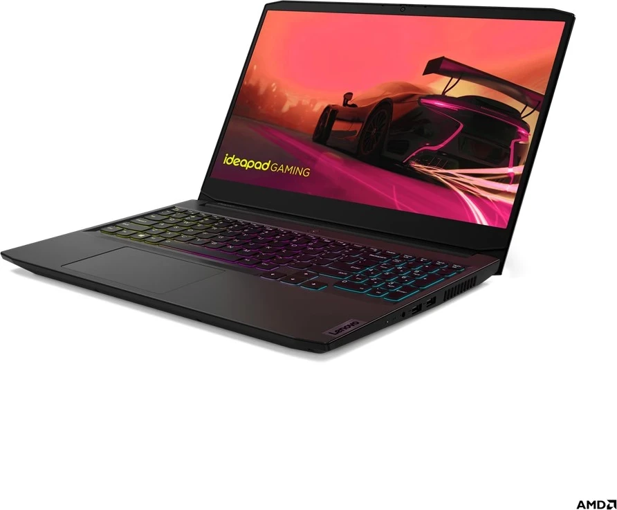 Laptop Lenovo IdeaPad, 15.6", AMD Ryzen 5, 16GB RAM, 512GB SSD, NVIDIA GeForce RTX 2050, i zi