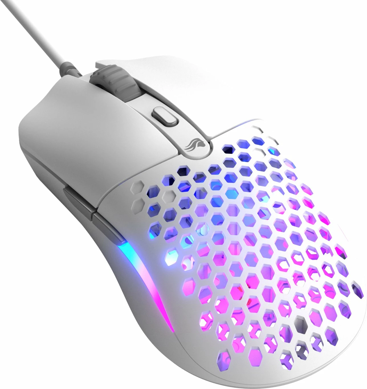 Maus gaming Glorious Model O Eternal GLO-OE-W-WHT, 12000 DPI, 6 butona, RGB, i bardhë